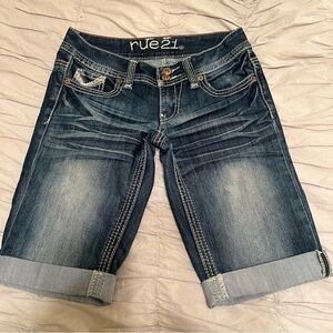 Rue 21 Long shorts denim 0/1